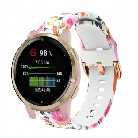 Dżesika - Pasek silikonowy do smartwatcha / zegarka szerokość 18 mm 04